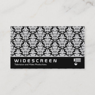 Widescreen 345 - Damask Muster Visitenkarte