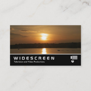 Widescreen 360 - Sunset over Cardiff Bay Visitenkarte
