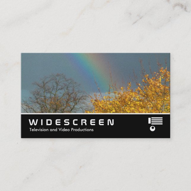 Widescreen 366 - Ende des Regenbogens Visitenkarte (Vorderseite)