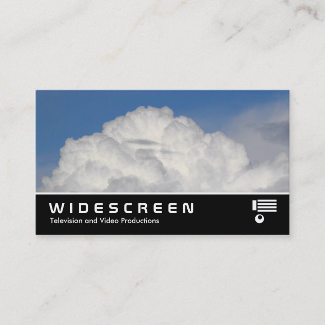 Widescreen 413 - Cumulonimbus Visitenkarte (Vorderseite)