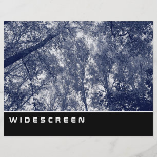 Widescreen - Blauer Herbst Flyer