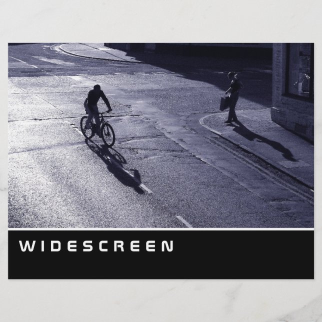 Widescreen - Sonnenseite Flyer (Vorne)
