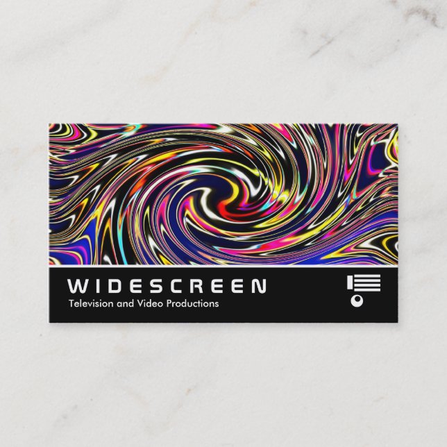 Widescreen Visitenkarte (Vorderseite)