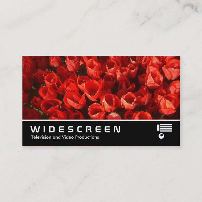 Widescreen Visitenkarte (Vorderseite)