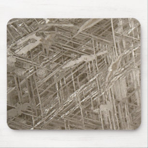 Widmanstätten Muster Mousepad