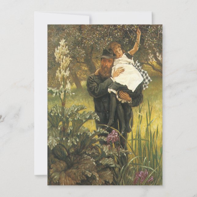 Widower von Tissot, Vintages Viktorianisches Portr (Vorderseite)