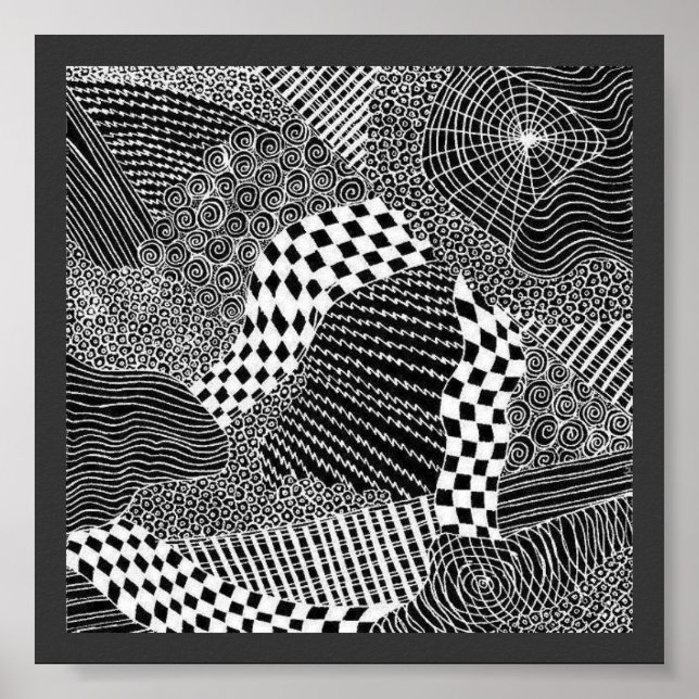 Widows schwarzes Web Poster (Vorne)