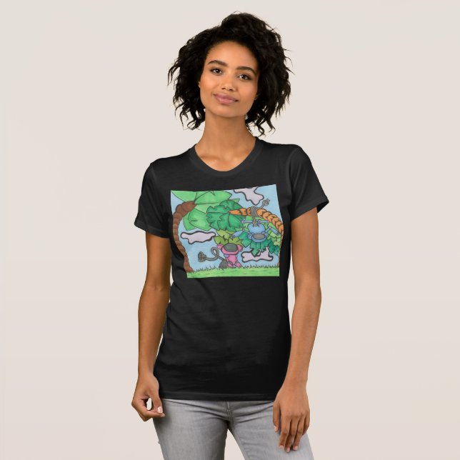 Wie Affen? T-Shirt (Vorne ganz)
