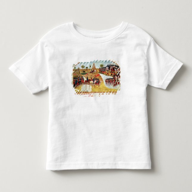 Wie Alexander der Große den Tigris kreuzte Kleinkind T-shirt (Vorderseite)