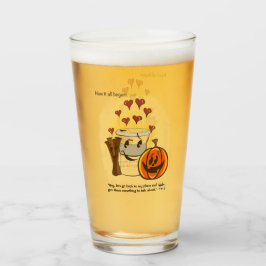 Wie alles begann zu trinken glas