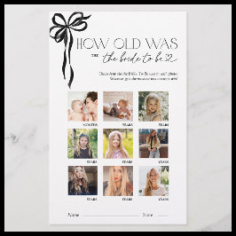 Wie alt war das Brautparty der Britin Black Bow