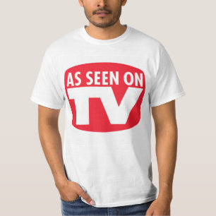 Wie auf Fernsehlustigem Shirt gesehen