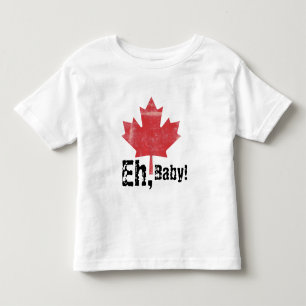 Wie, Baby!  Kanadischer gemachter Kleinkind T-shirt