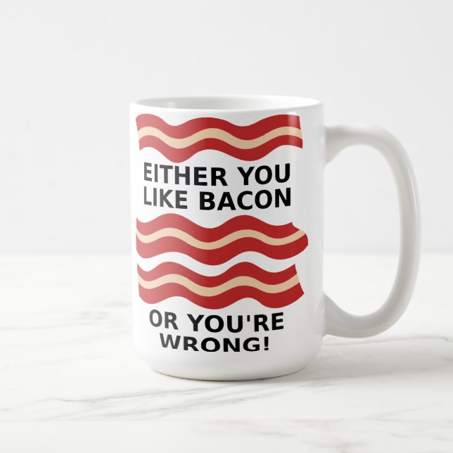 Wie Bacon Tasse (Rechts)