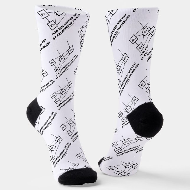 Wie beeinflussen Sie externe Variablen? Socken (Gewinkelt)