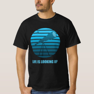 Wie beim Nachschlagen von Teleskop T-Shirt