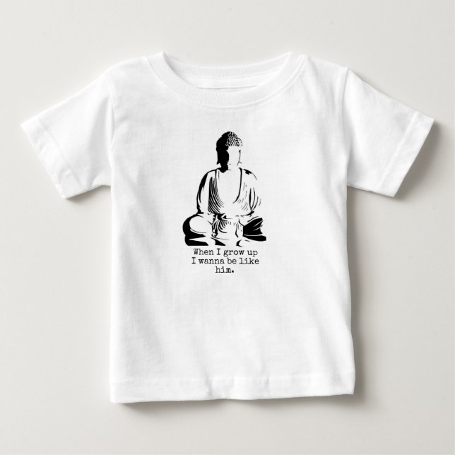 Wie Buddha Baby T-shirt (Vorderseite)
