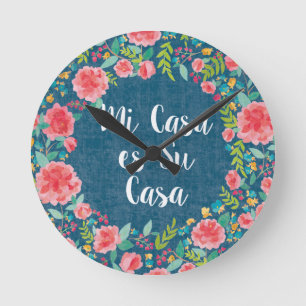 Wie Casa Frida VIII   MI Casa es SU Runde Wanduhr