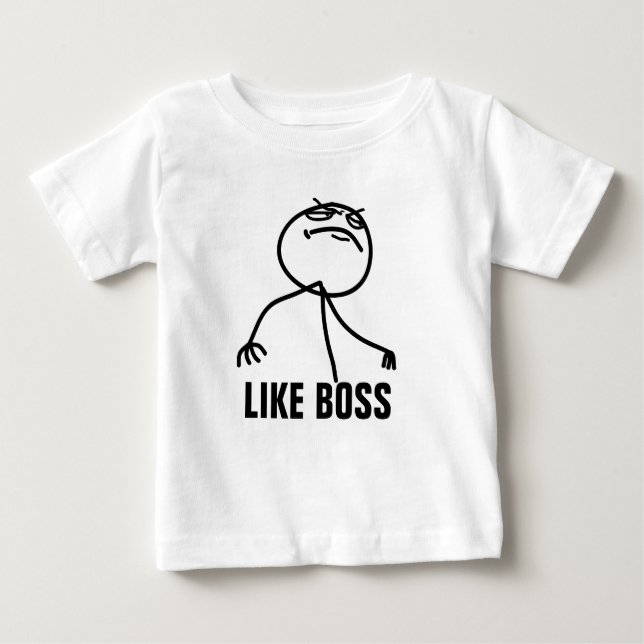 Wie Chef Baby T-shirt (Vorderseite)