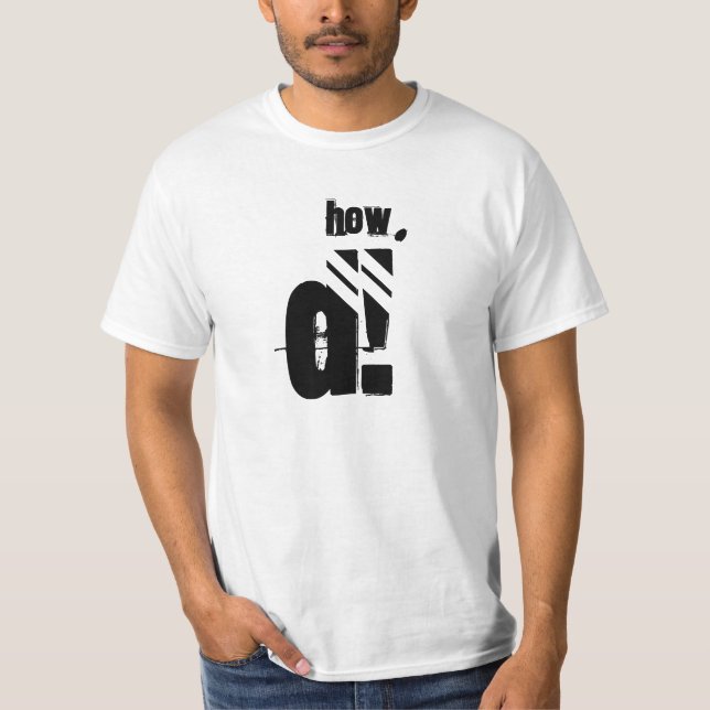 WIE D! T-Shirt (Vorderseite)