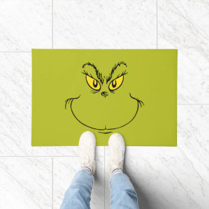 Wie das Grinch Weihnachtsfest zurechtkommt Fußmatte