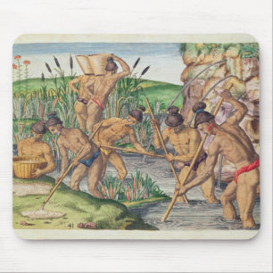 Wie der amerikanische Ureinwohner Gold von den Mousepad