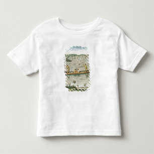 Wie der amerikanische Ureinwohner ihre Fische Kleinkind T-shirt
