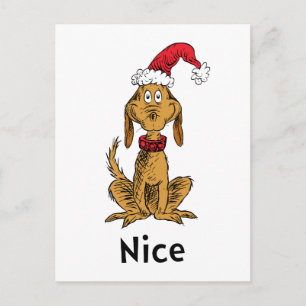 Wie der Grinch Weihnachten gestohlen hat   Max ist Postkarte