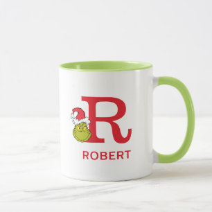 Wie der Grinch Weihnachten gestohlen hat Name & Tasse