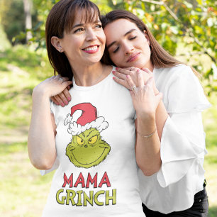 Wie der Grinch Weihnachten stahl Mama Grinch T-Shirt