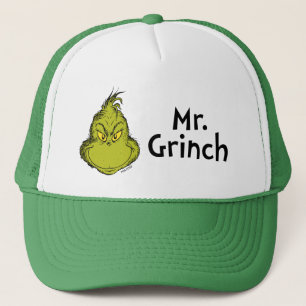 Wie der Grinch Weihnachten stahl Mr. Grinch Truckerkappe