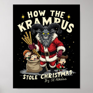 Wie der Krampus Stolz Weihnachtskrampus kommt Poster