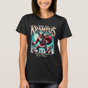 Wie der Krampus Stolz Weihnachtskrampus kommt T-Shirt