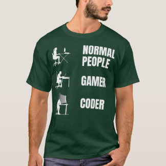 Wie der Programmierer die Funny Coding Cloding Pre T-Shirt