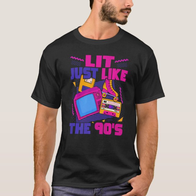 Wie die ästhetische Nostalgie der 90er Jahre 1999 T-Shirt (Vorderseite)