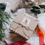 Wie die Kneipe Weihnachten gestohlen hat | Cindy-L Quadratischer Aufkleber<br><div class="desc">Ohne The Grinch sind die Ferien nicht zu Ende!  WIE DIE GRINCH STOLE CHRISTMAS ist eine klassische Geschichte einer Stadt namens Who-ville und wie der Weihnachtsgeist selbst die kältesten Herzen schmelzen kann. Personalisieren Sie diesen Weihnachtsaufkleber mit Ihrem eigenen Text!</div>