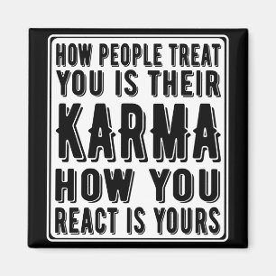 Wie die Leute dich Leckerei sind, ihr Karma, wie d Magnet
