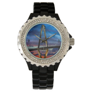 Wie die Lichter angehen Armbanduhr