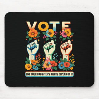 Wie die Rechte Ihrer Tochter von der Hand Faust ab Mousepad