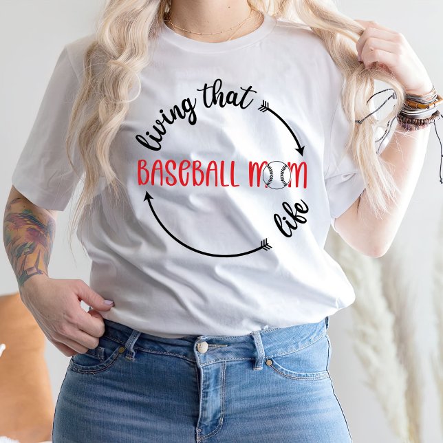 Wie diese Baseball-Mama, Baseball Vibes T-Shirt (Von Creator hochgeladen)