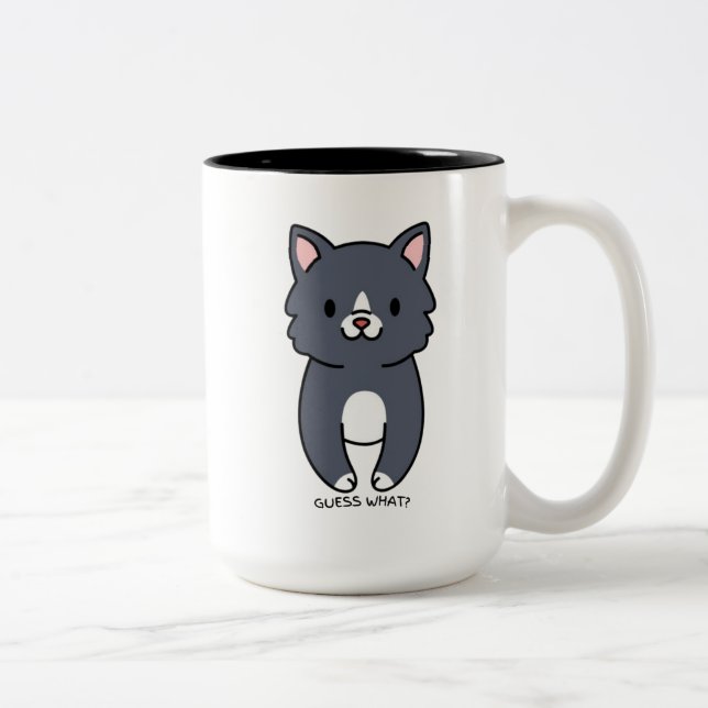Wie du mich siehst, also bist du nicht dran! 😹 ☕ zweifarbige tasse (Rechts)