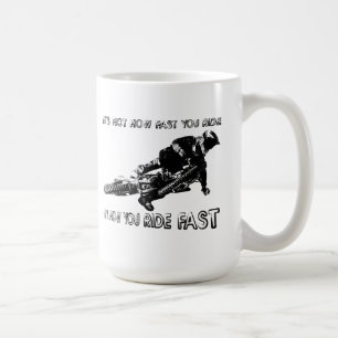 Wie du schnell Motorrad Motocross Tasse fährst Lus