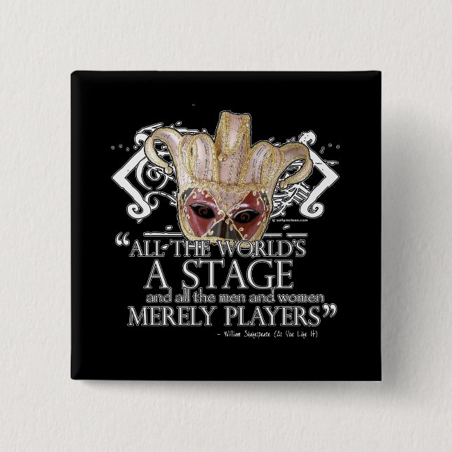 Wie du willst button (Vorderseite)