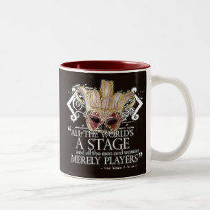 Wie du willst zweifarbige tasse