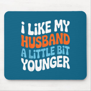 Wie Ehemann Engagement Verlobter Paar Ehemann Ehef Mousepad