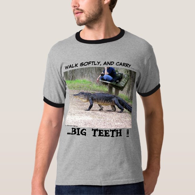 … Wie ein Alligator weich gehen wurde T-Shirt (Vorderseite)