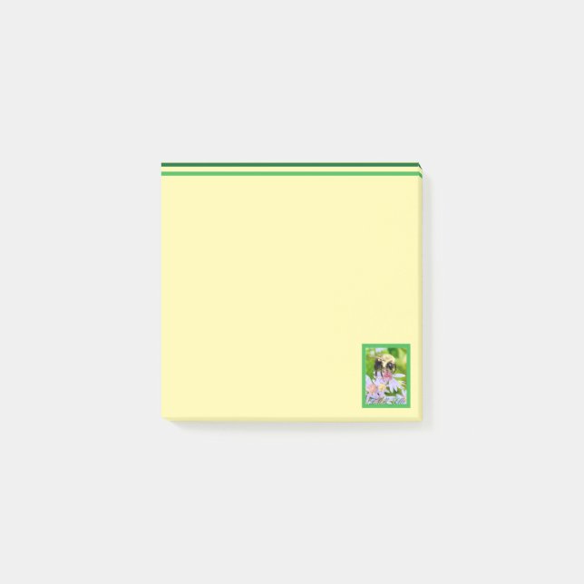 Wie ein Bienennachweis Post-it Klebezettel (Vorderseite)