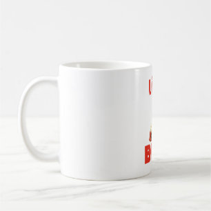 Wie ein Boss German Shepherd Kaffeetasse