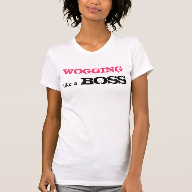 Wie ein BOSS T-Shirt (Vorderseite)