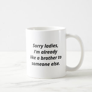 Wie ein Bruder Kaffeetasse